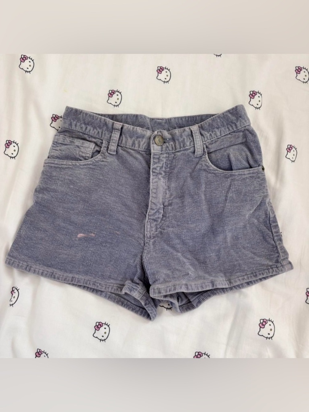 Corduroy mini shorts from brandy Melville